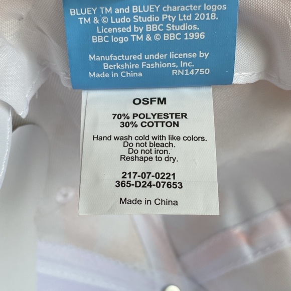 Bluey and Bingo Toddler Baseball Hat - Picture 5 of 8